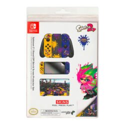 Skin y Protector Set Nintendo Switch Splatoon 2 Stand Off