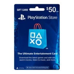 Tarjeta Gift Card PlayStation Network  PSN 50$ (Tarjeta Fisica)
