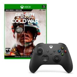Mando Xbox Carbon Black + Call Of Duty Black Ops Cold War
