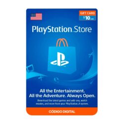 Gift Card PlayStation Network $10 Código digital