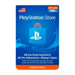 Gift Card PlayStation Network $100 Código digital