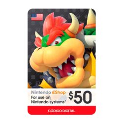 Gift Card Nintendo e-Shop $50 Código digital