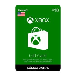 Gift Card Xbox $10 Código digital