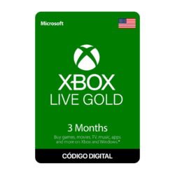 Gift Card Xbox Live Gold 3 Meses  (Código digital)