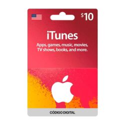 Gift Card iTunes $10 Código digital