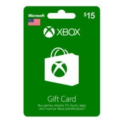 Gift Card Xbox One $ 15