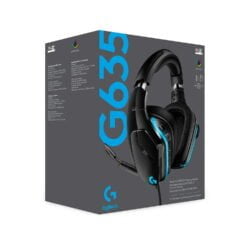 Audifonos Gamer Logitech G635 Lightsync Black