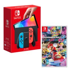 Consola Nintendo Switch Modelo Oled Neon + Mario Kart 8