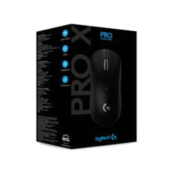 Mouse Gamer Logitech G Pro X Superlight Wireleess Lightspeedd Hero 25K Black