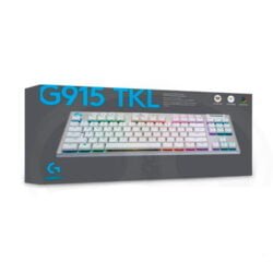 Teclado Gamer Logitech G915 Lightspeed Wireless Rgb Lightsync White