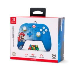 PowerA Enhanced Wired Controller Mario Pop Art Nintendo Switch