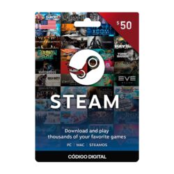 Gift Card 50 $ Steam (código Digital)