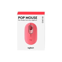 Mouse Logitech Pop Bluetooth Coral Rosa