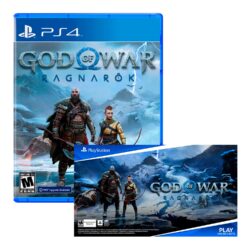 God Of War Ragnarok + Poster Playstation 4 Latam