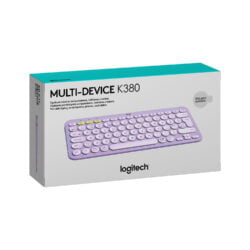 Teclado Logitech K380 Multi-Device Bluetooth Lavender