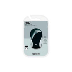 Mouse Logitech M187 Wireless Ultra Portable Black