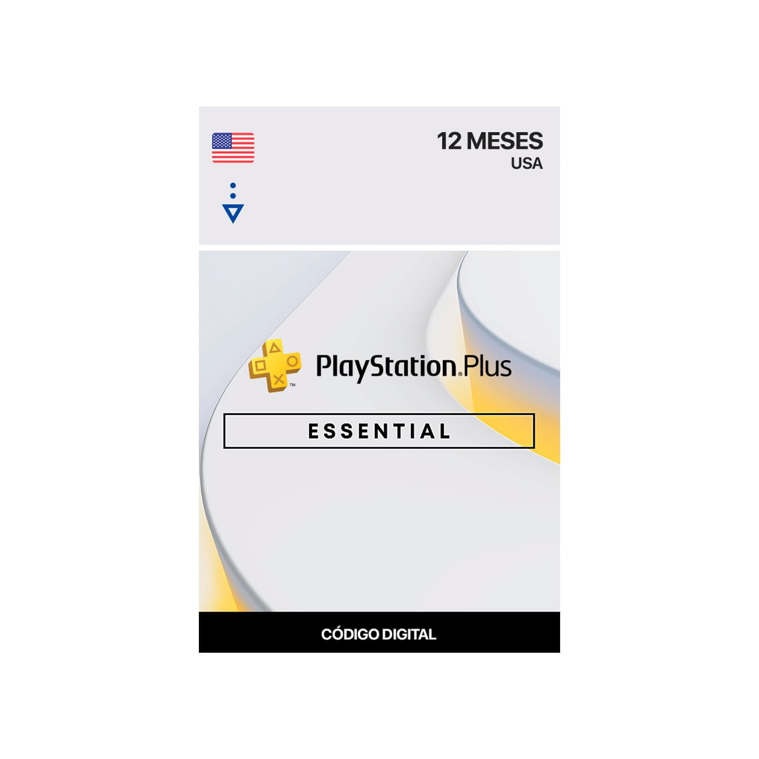  Tarjeta de membresía Playstation Plus Psn de 12 meses, 1 año :  Videojuegos