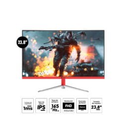 Monitor Gaming Teros Te-2470G 23.8" Curvo Ips Fhd 165Hz 1Ms