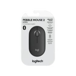 Mouse Logitech Pebble Mouse 2 M350S Bluetooth/Wireless Graphite