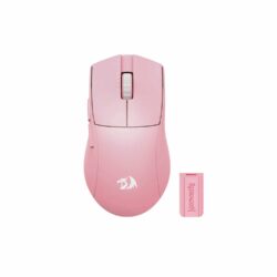 Mouse Gamer Redragon K1Ng Pro (1K Hz) Wireless Pink