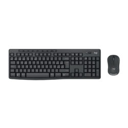Kit Teclado Y Mouse Logitech Mk370 Inalámbrico Bluetooth Esp Negro