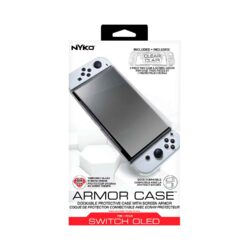 Estuche Thin Case Nyko Nintendo Switch Oled Transparente
