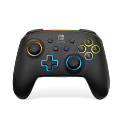 Mando Pro PowerA Wireless Nintendo Switch with Lumectra Black Led