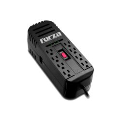 Estabilizador Forza FZ-FVR-2202 8 Tomas/2200VA/1100W 220V Black
