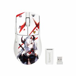 Mouse Gamer Redragon K1ng Max M918AKG-Pro Anime Wireless White