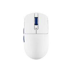 Mouse Gamer Royal Kludge M30-Paw 12000 Dpi Wireless BT White Blue