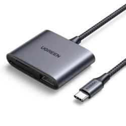 Lector de Tarjetas Ugreen 3 en 1 USB-C Type C a USB SD TF 80798