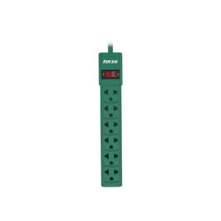 Regleta Forza PS-001G 110/220V 6-Univ NEMA Verde