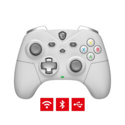 Mando MSI Force GC300 Inalambrico 2.4hz/Bluetooth Blanco